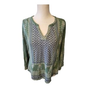 Green Lucky Brand Top size SP